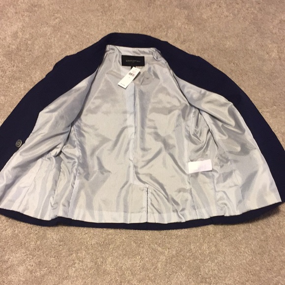 NWT Banana Republic Navy Blazer/Suit Jacket. - Picture 4 of 13